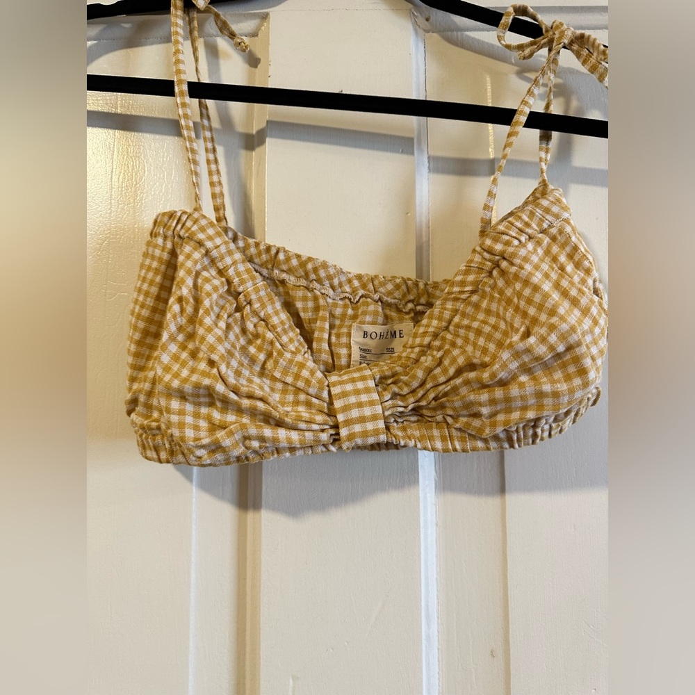 BOHEME gingham set size 1